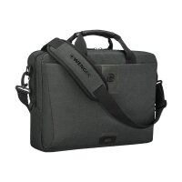 WENGER MX ECO Brief, 16"" Laptop Briefcase, Charcoal