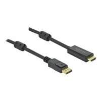 DELOCK Aktives DisplayPort 1.2 zu HDMI Kabel 4K 60 Hz 2 m