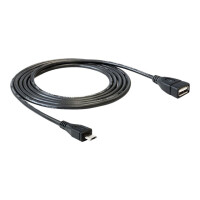 Delock Kabel USB micro-B St > USB-A Bu OTG 50 cm Delock