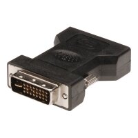 ASSMANN DVI adapter. DVI(24+5) - HD15 M/F. DVI-I dual lin