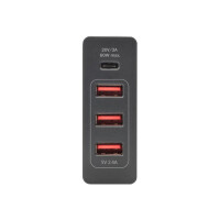 ASSMANN DIGITUS 4-Port Universal USB-Ladeadapter, USB Type-C