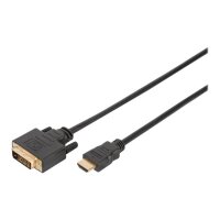 ASSMANN DIGITUS HDMI Adapterkabel Typ A-DVI/18+1 St/St...