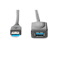 ASSMANN DIGITUS USB 3.0 Aktives Verlängerungskabel Typ A St/Bu 5.0m