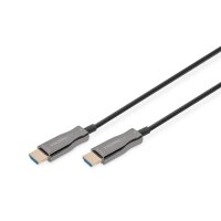 ASSMANN DIGITUS HDMI AOC Hybrid LWL Kabel, UHD 4K, Typ-A St/St, 15m