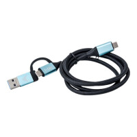 I-TEC USB-C auf USB-C Kabel mit integriertem USB 3.0...