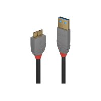 LINDY USB 3.0 Kabel Typ A/Micro-B Anthra Line 2m