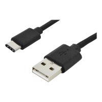ASSMANN USB 3.0 Anschlusskabel Typ C auf Typ A 1,8m schwarz