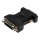 ASSMANN DVI adapter. DVI(24+5) F/F. DVI-I dual link. bl