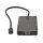 STARTECH.COM USB-C Multiport Adapter - USB-C auf 4K HDMI oder VGA Mini Dock 100W PD Passthrough 3x U