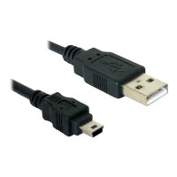 DELOCK Kabel USB 2.0 mini B Standard 5-Pin 1,5m