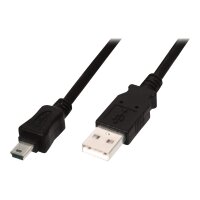 DIGITUS Kab USB 2.0 Verbindung / 01,00m / StA - miniStB