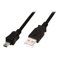 DIGITUS Kab USB 2.0 Verbindung / 01,00m / StA - miniStB