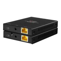 LINDY Cat.6 HDMI 18G und IR Extender with PoC und Loop Out - Sender und Empfänger - Extender Video/A