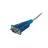 STARTECH.COM USB auf Seriell Adapterkabel - USB 2.0 zu RS232 / DB9 Schnittstellen Konverter - Stecke