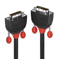 LINDY 1m DVI-D Dual Link Kabel Black Stecker / Stecker