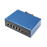 DIGITUS Switch 4+2 -Port L2 managed Gigabit Ethernet