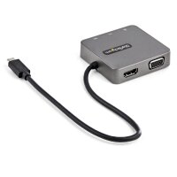 STARTECH.COM USB-C Multiport Adapter - USB 3.1 Gen 2 Type-C Mini Dock - USB-C to 4K HDMI or 1080p VG