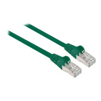 INTELLINET Network Cable, Cat7 Raw Cable, Cat6A Modular plugs, CU, S/FTP, LSOH, 2 m, Green