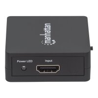 MANHATTAN 1080p 2-Port HDMI-Splitter Stromversorgung ueber USB schwarz