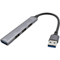 I-TEC USB 3.0 Metal HUB 1x USB 3.0 3x USB 2.0 ohne Netzteil