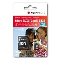 AGFA Photo Mobile High Speed 64GB MicroSDXC Class 10 +...