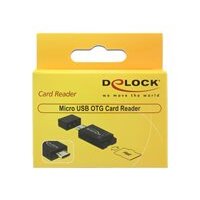 DELOCK Card Reader Delock USB micro B -> microSD OTG...