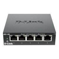 D-LINK Switch 5-Port FastEthernet Layer2 DES-105/E