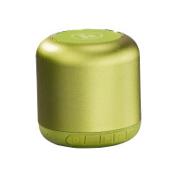 HAMA Drum 2.0 gelbgrün Mobiler Bluetooth-Lautsprecher