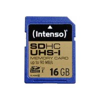 INTENSO SD MicroSD Card 16GB Intenso SD-HC UHS-I...