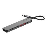 LINQ 7in1 PRO USB-C Multiport Hub, HDMI-, USB-C- und...