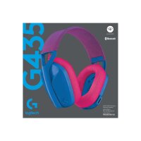 LOGITECH G435 LIGHTSPEED Wless Gaming HeadsetBLUE