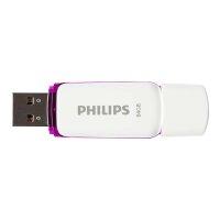 PHILIPS USB-Stick 64GB 2.0 USB Snow Edition purple