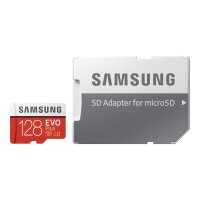 SAMSUNG EVO Plus microSD Karte 128GB UHS-I U3 100MB/s...