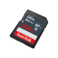 SANDISK Ultra 256GB SDXC Mem Card 100MB