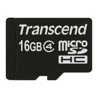 TRANSCEND SDHC CARD MICRO 16GB CLASS 4