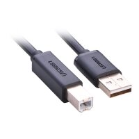 UGREEN 10351 USB Kabel 3 m USB 2.0 USB A USB B Schwarz...