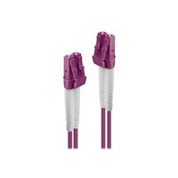 LINDY - Patch-Kabel - LC Multi-Mode (M) - LC Multi-Mode (M) - 15 m - Glasfaser - 50/125 Mikrometer -