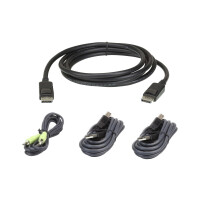 ATEN 2L-7D03UDPX4 USB DisplayPort Secure KVM Kabel Set 3M