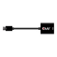 CLUB3D Adapter DisplayPort > VGA aktiv St/Bu schwarz Polybeutel