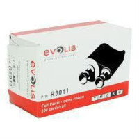 EVOLIS - Farbband - 1 x Gelb, Cyan, Magenta - 200 Karten (R3011)