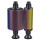 EVOLIS Half-panel color ribbon - YMCKO - Farbband - 1 x Gelb, Cyan, Magenta - 400 Bilder (R3013)