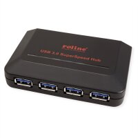 ROLINE USB 3.0 Hub, 4 Ports
