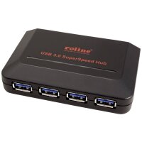 ROLINE USB 3.0 Hub, 4 Ports