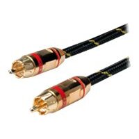 ROLINE Gold Cinch Cable,RCA M-M,2.5m,red
