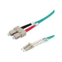 SECOMP LWL-Kabel duplex 50/125µm OM3 LC/SC 2,0m