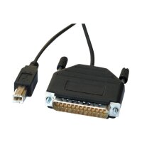 Konverter Kabel Parallel nach USB 25Pol Sub-D auf USB...