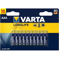 VARTA Longlife AAA - Einwegbatterie - AAA - Alkali - 1,5...