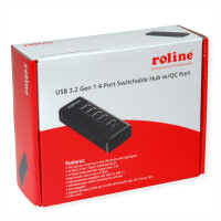 ROLINE USB3.2 Gen1 Hub 5x 4x A+ 1x QC Ports einzeln...
