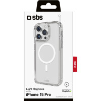 SBS Light Mag Cover compatible with MagSafe for iPhone 15...