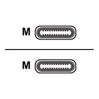EQUIP - USB-Kabel - USB-C (M) bis USB-C (M) - USB 2.0 - 3...